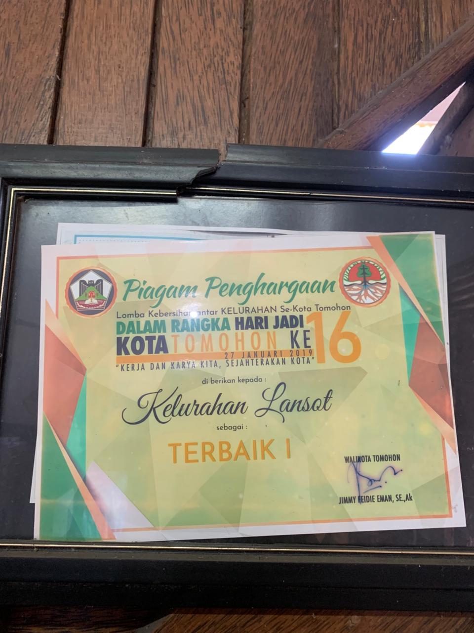 Lomba Kebersihan Kantor Kelurahan